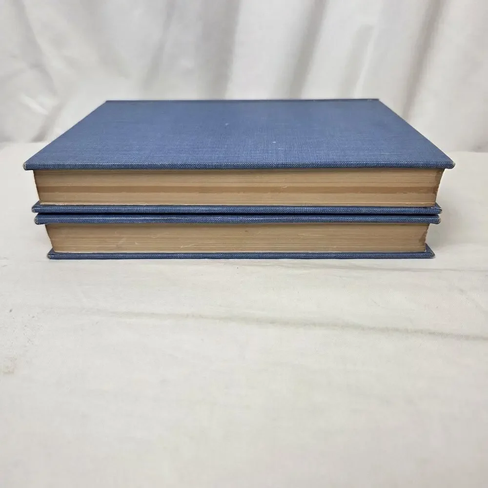 Poems of Thomas Moore in Two Volumes Blue Gold Hardcover Set Poetical Library